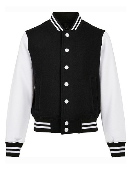 B-BY187-Kids Organic Sweat College Jacket