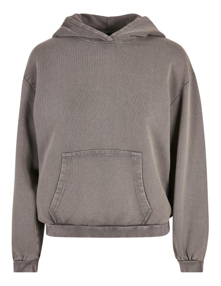 B-BY194-Ladies Acid Washed Oversize Hoody