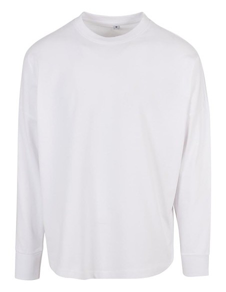 B-BY198-Oversized Cut On Sleeve Longsleeve