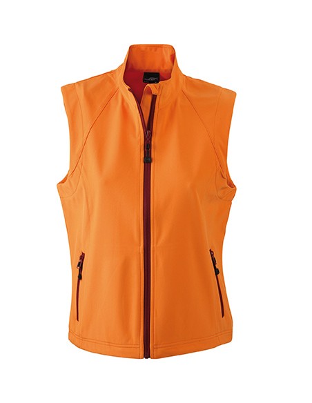 J-JN1023-Ladies Softshell Vest