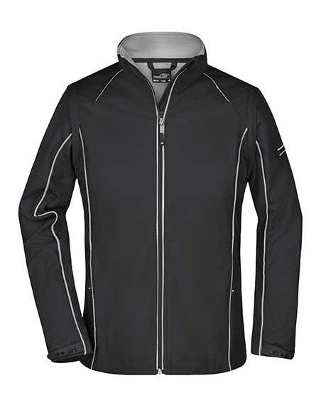 J-JN1121-Ladies Zip-Off Softshell Jacket