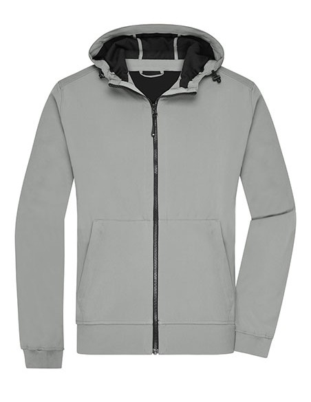J-JN1146-Mens Hooded Softshell Jacket