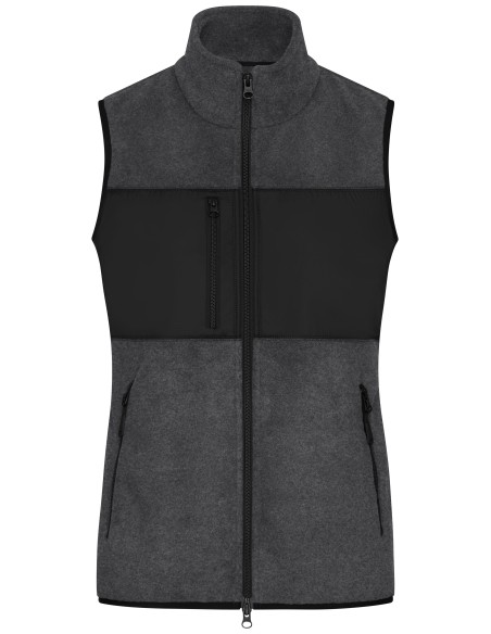 J-JN1309-Ladies Fleece Vest