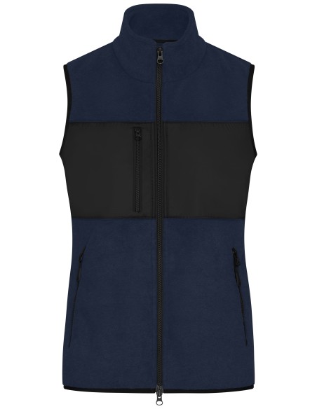 J-JN1309-Ladies Fleece Vest