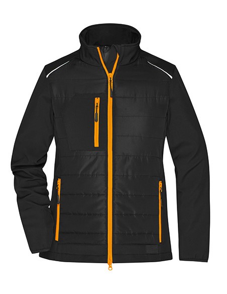 J-JN1819-Ladies Hybrid Jacket