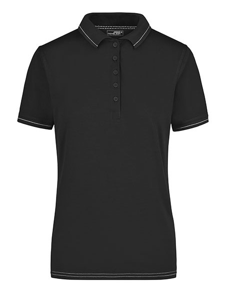 J-JN568-Ladies Elastic Polo