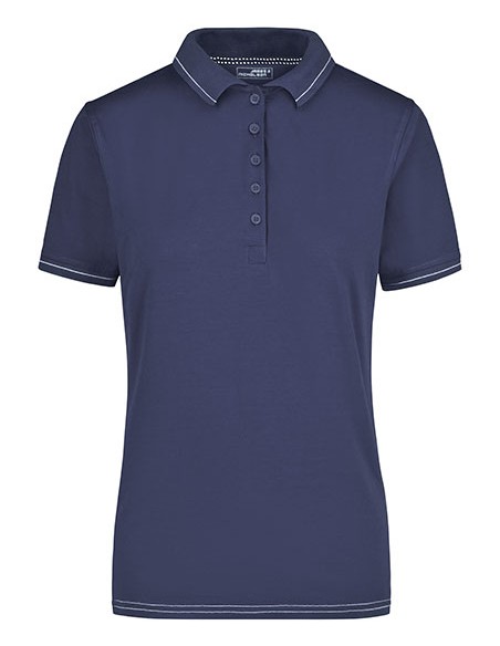 J-JN568-Ladies Elastic Polo