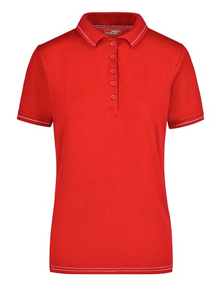 J-JN568-Ladies Elastic Polo