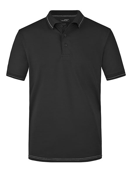 J-JN569-Mens Elastic Polo
