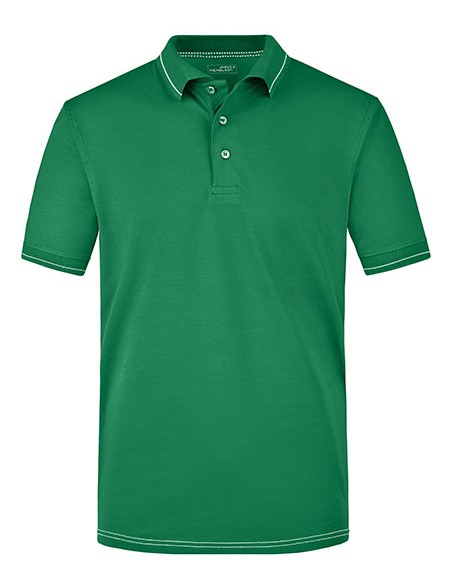 J-JN569-Mens Elastic Polo