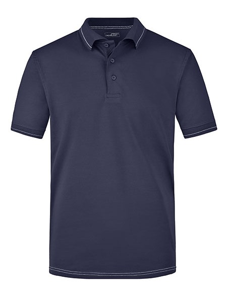 J-JN569-Mens Elastic Polo