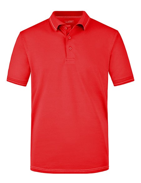 J-JN569-Mens Elastic Polo