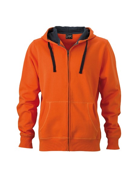 J-JN595-Mens Hooded Jacket