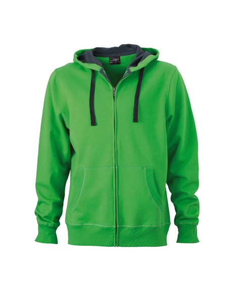 J-JN595-Mens Hooded Jacket