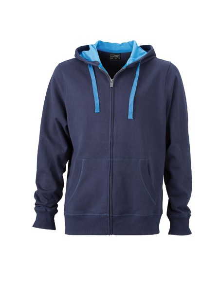 J-JN595-Mens Hooded Jacket