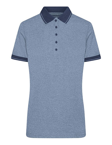 J-JN705-Ladies Heather Polo