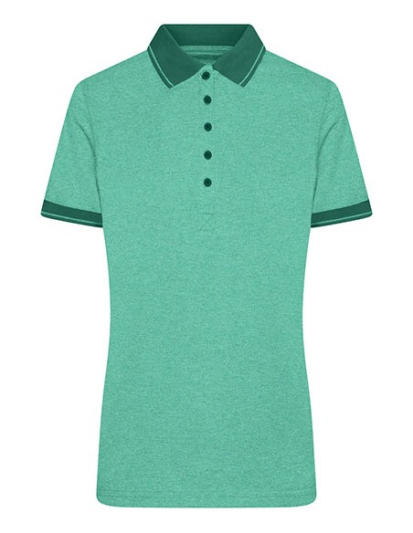 J-JN705-Ladies Heather Polo