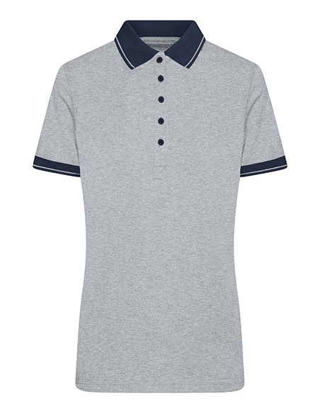 J-JN705-Ladies Heather Polo