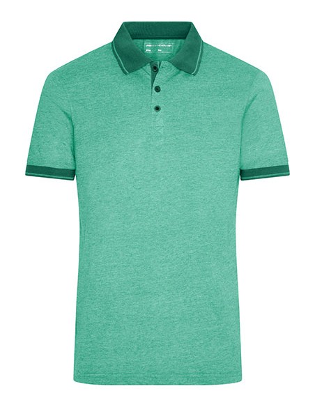 J-JN706-Mens Heather Polo