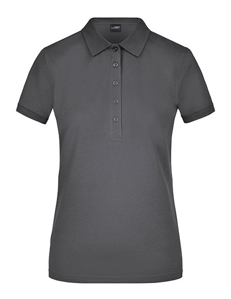 J-JN709-Ladies Elastic Polo Piqué