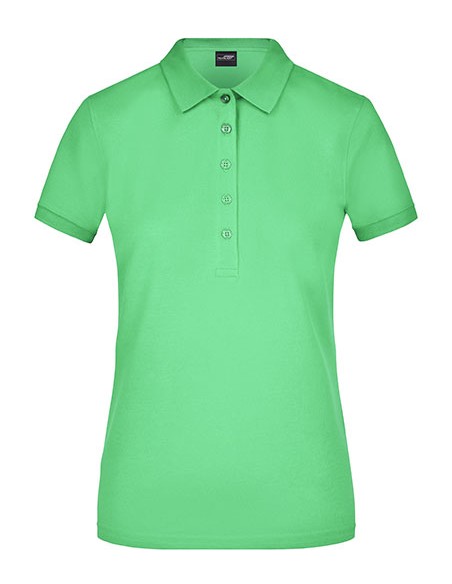 J-JN709-Ladies Elastic Polo Piqué