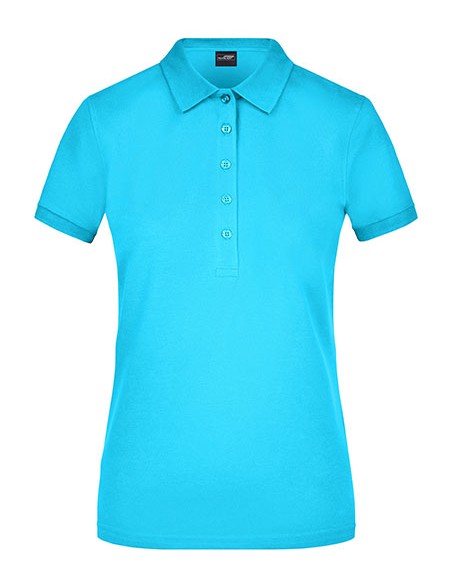 J-JN709-Ladies Elastic Polo Piqué