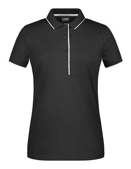 J-JN727-Ladies Polo Stripe