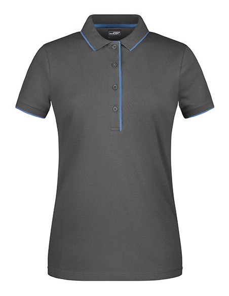 J-JN727-Ladies Polo Stripe