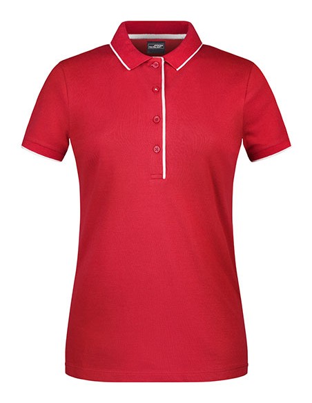 J-JN727-Ladies Polo Stripe