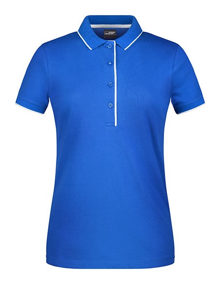 J-JN727-Ladies Polo Stripe