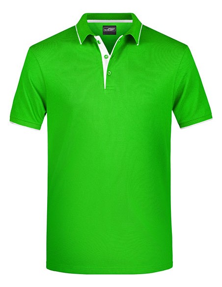 J-JN728-Mens Polo Stripe