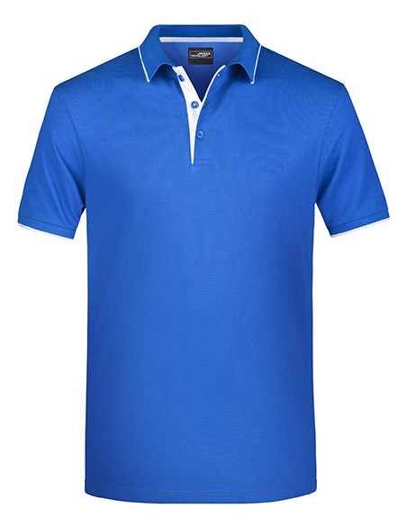 J-JN728-Mens Polo Stripe