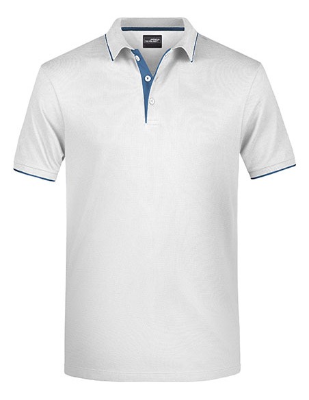 J-JN728-Mens Polo Stripe