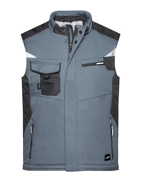 J-JN825-Craftsmen Softshell Vest -STRONG-