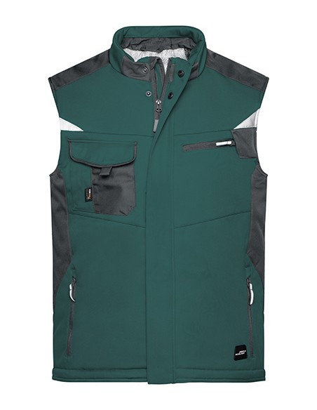 J-JN825-Craftsmen Softshell Vest -STRONG-