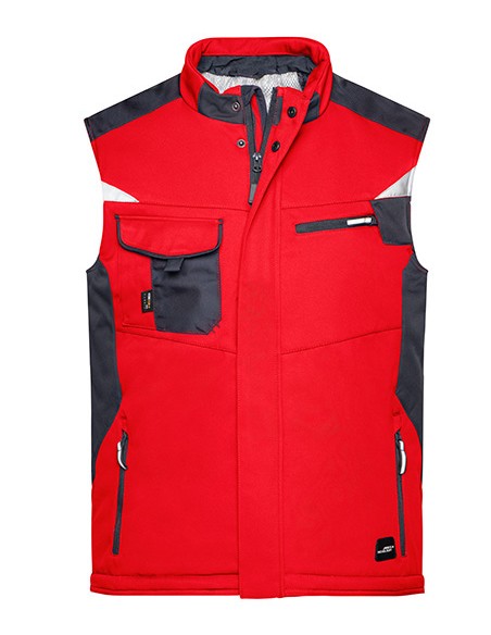 J-JN825-Craftsmen Softshell Vest -STRONG-