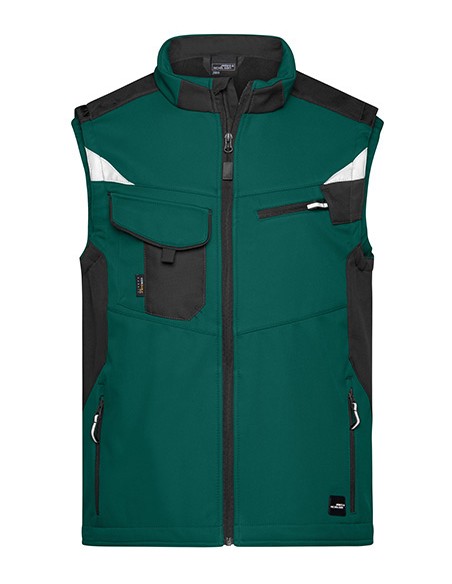 J-JN845-Workwear Softshell Vest -STRONG-