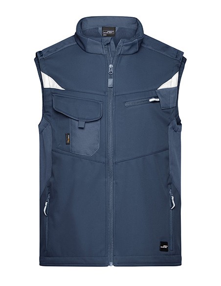 J-JN845-Workwear Softshell Vest -STRONG-