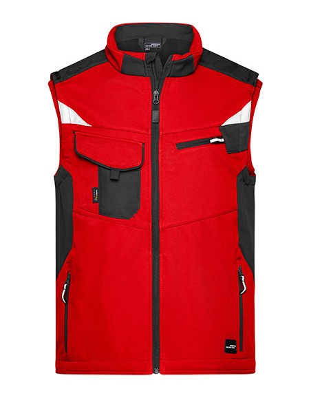 J-JN845-Workwear Softshell Vest -STRONG-