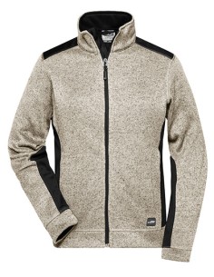 J-JN861-Ladies Knitted Workwear Fleece Jacket -STRONG-