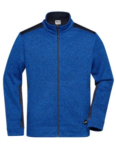 J-JN862-Mens Knitted Workwear Fleece Jacket -STRONG-