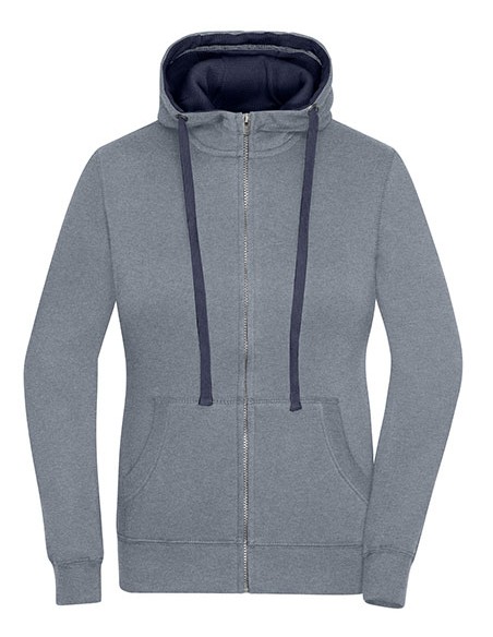 J-JN962-Ladies Lifestyle Zip-Hoody