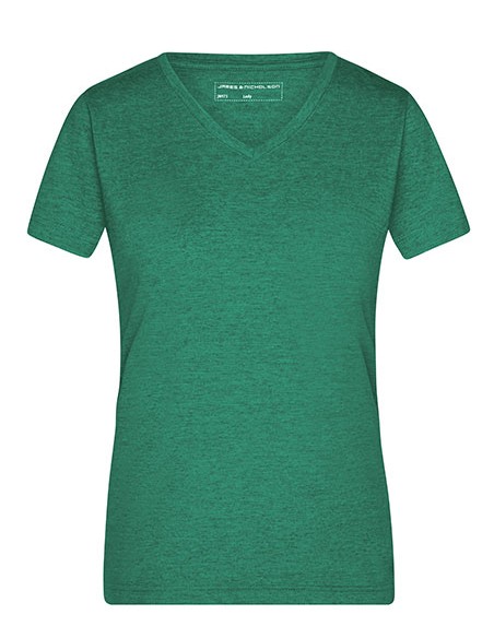 J-JN973-Ladies Heather T-Shirt