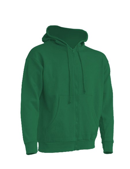 J-SWUAHOOD-Zipped Hooded Sweater