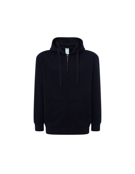J-SWUAHOOD-Zipped Hooded Sweater