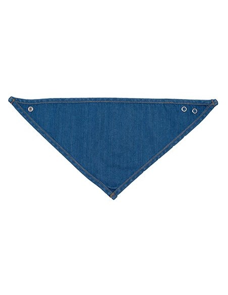 B-BZ55-Baby Rocks Denim Bandana Bib