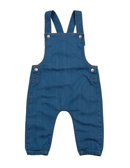 B-BZ56-Baby Rocks Denim Dungarees