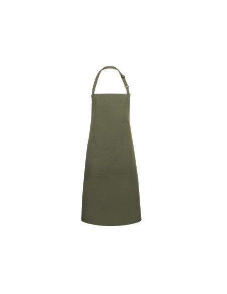 K-BLS5-Bib Apron Basic With Pocket And Buckle