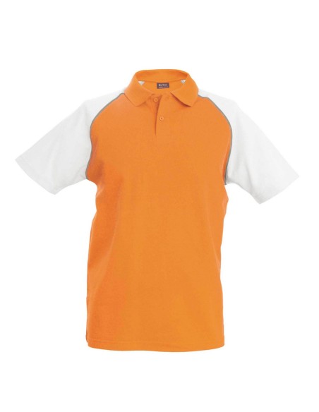 K-KA226-Polo base ball manche courtes