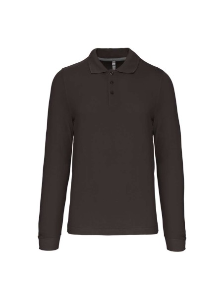 K-KA243-MEN'S LONG-SLEEVED POLO SHIRT